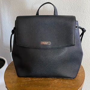 Kate Spade black backpack